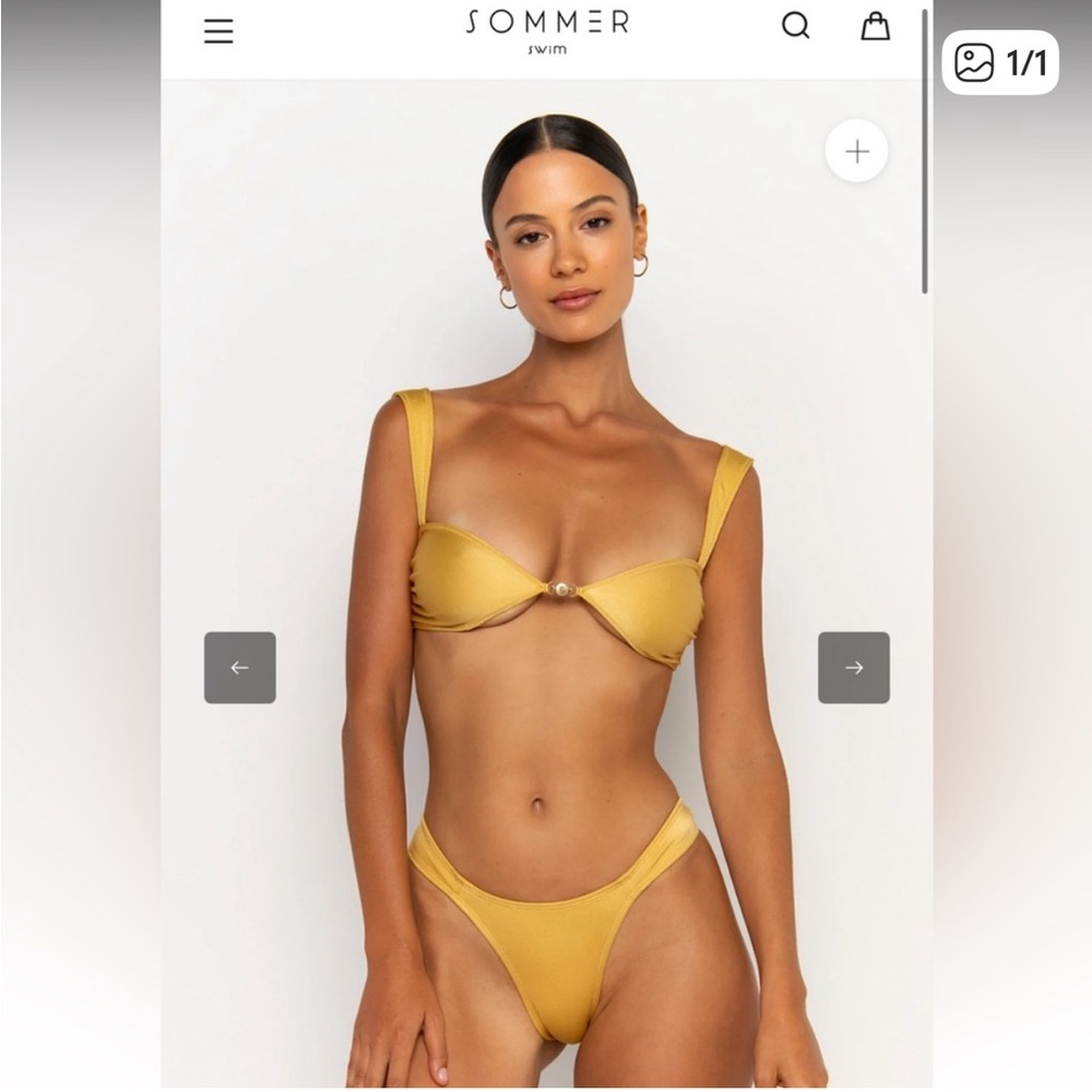 Sommer Swim Women's Gold Bikini